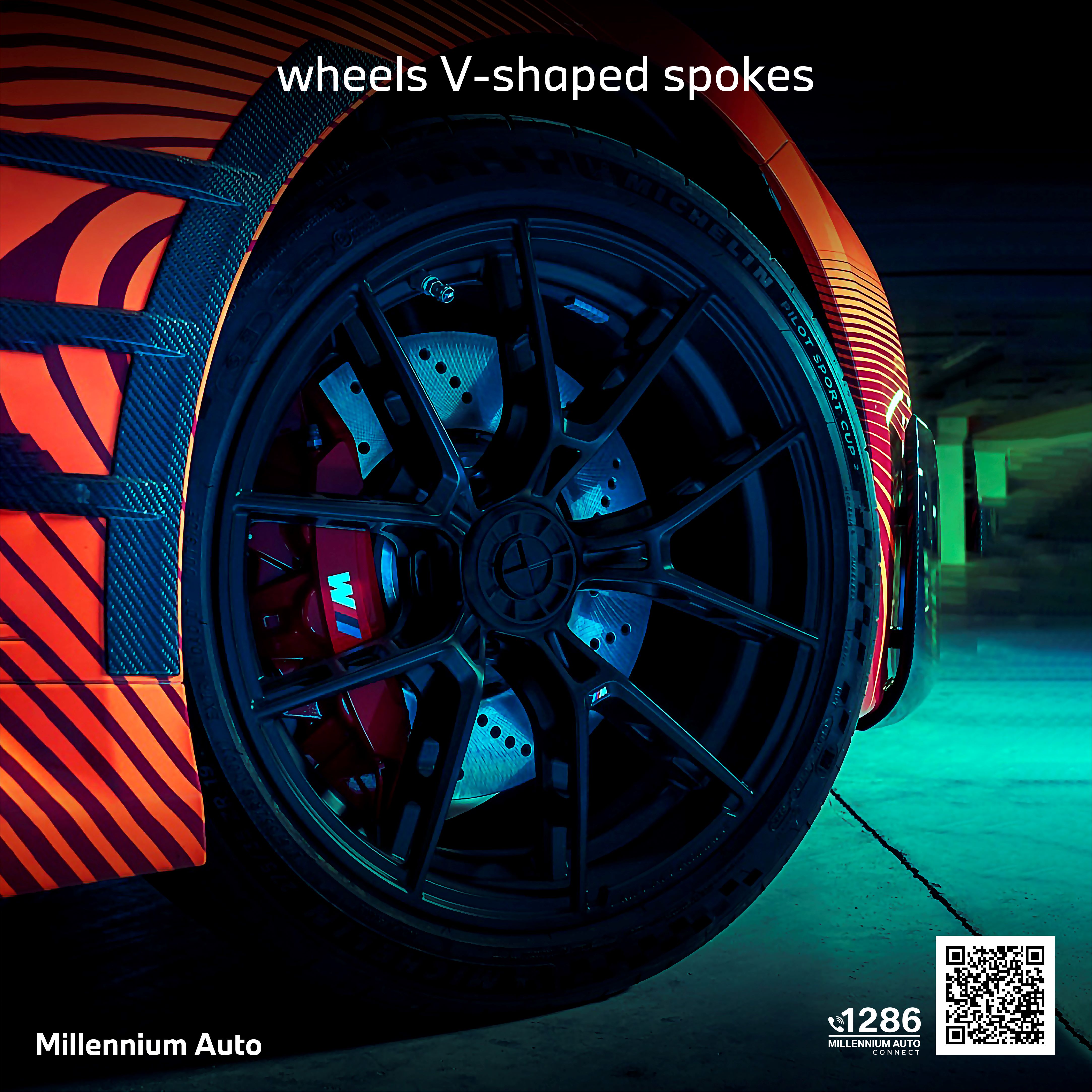 BMW M2 Wheels V-Shape