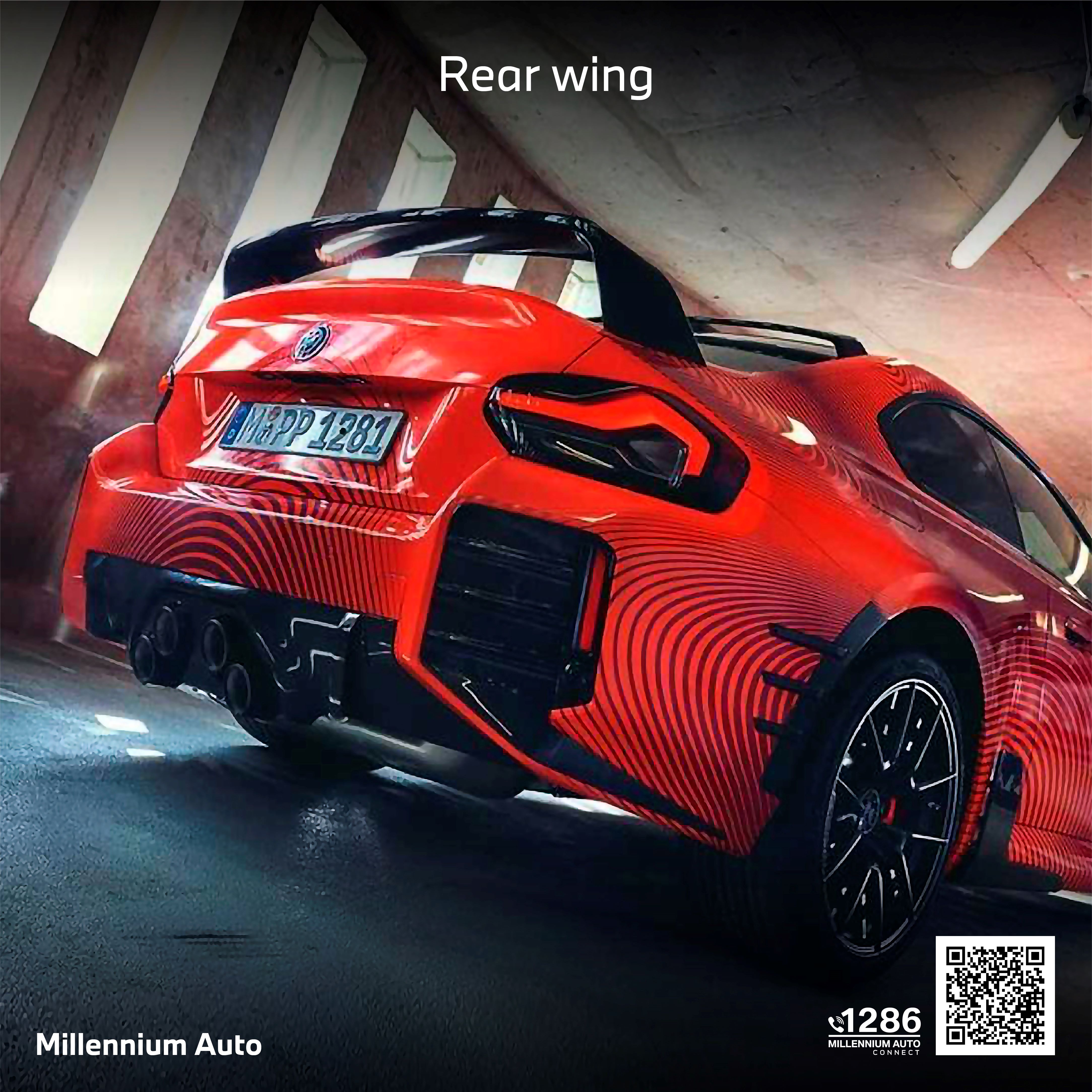 BMW M2 Rear Wing